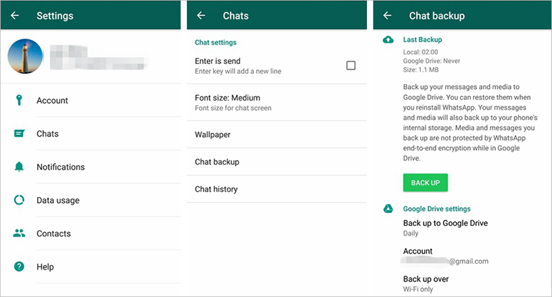 How To Backup Restore Whatsapp Messages On Android