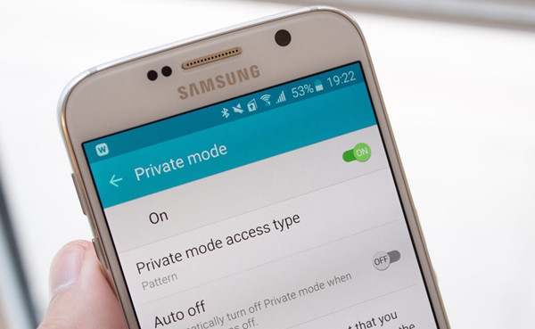 Samsung Private Mode Main