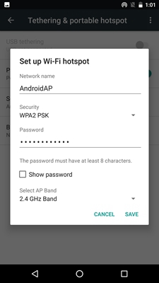 Set Up Mobile WiFi 6