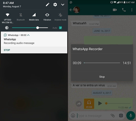 WhatsApp Long Voice Message 4