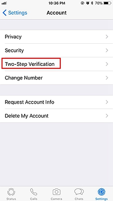 Two Step Verification WhatsApp 2