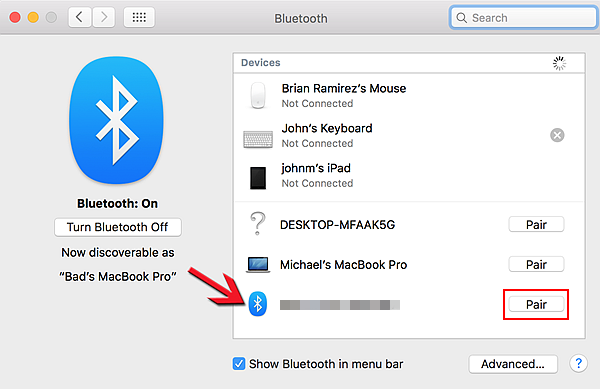 transfer photos from android to mac bluetooth
