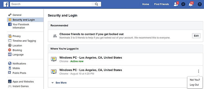 Facebook Security 7