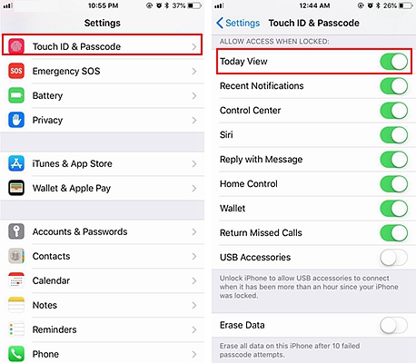 iPhone Lock Screen Security 1