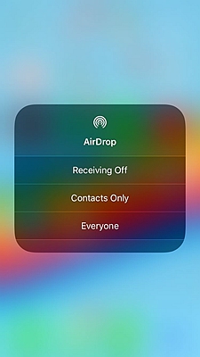 iPhone AirDrop 2